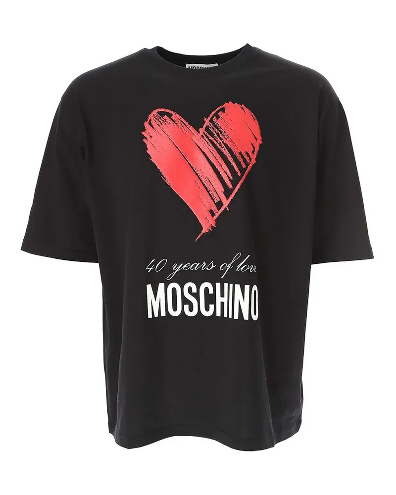 Moschino T-Shirt - Schwarz Schwarz