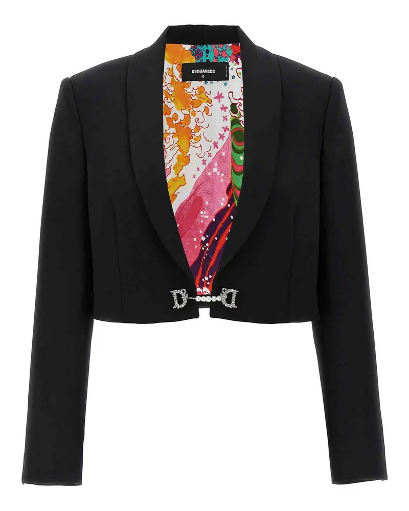 Dsquared2 Casualjacke - Schwarz Schwarz