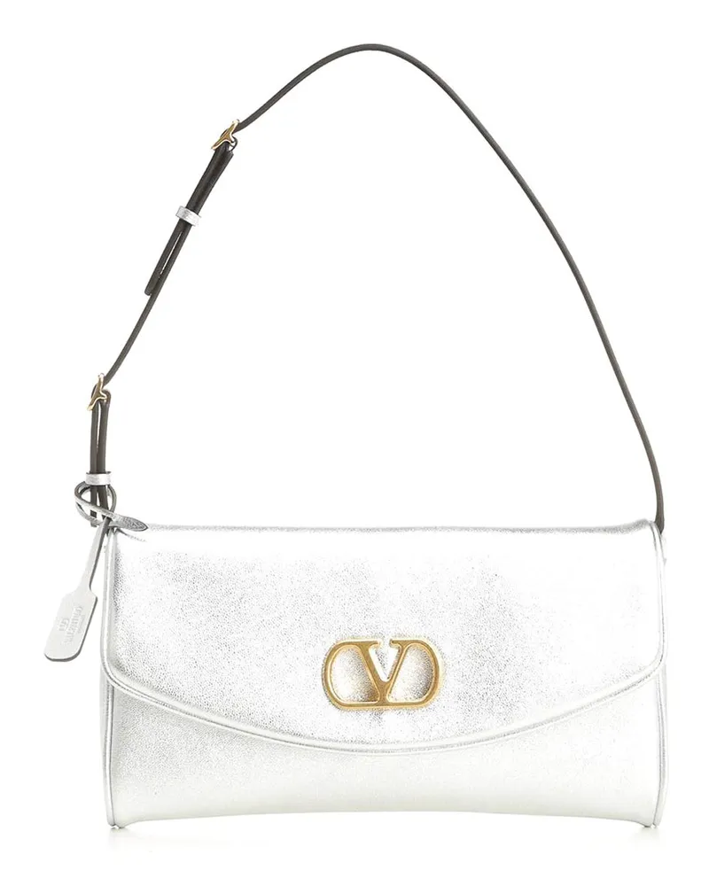 Valentino Garavani Schultertasche - Silber Silber