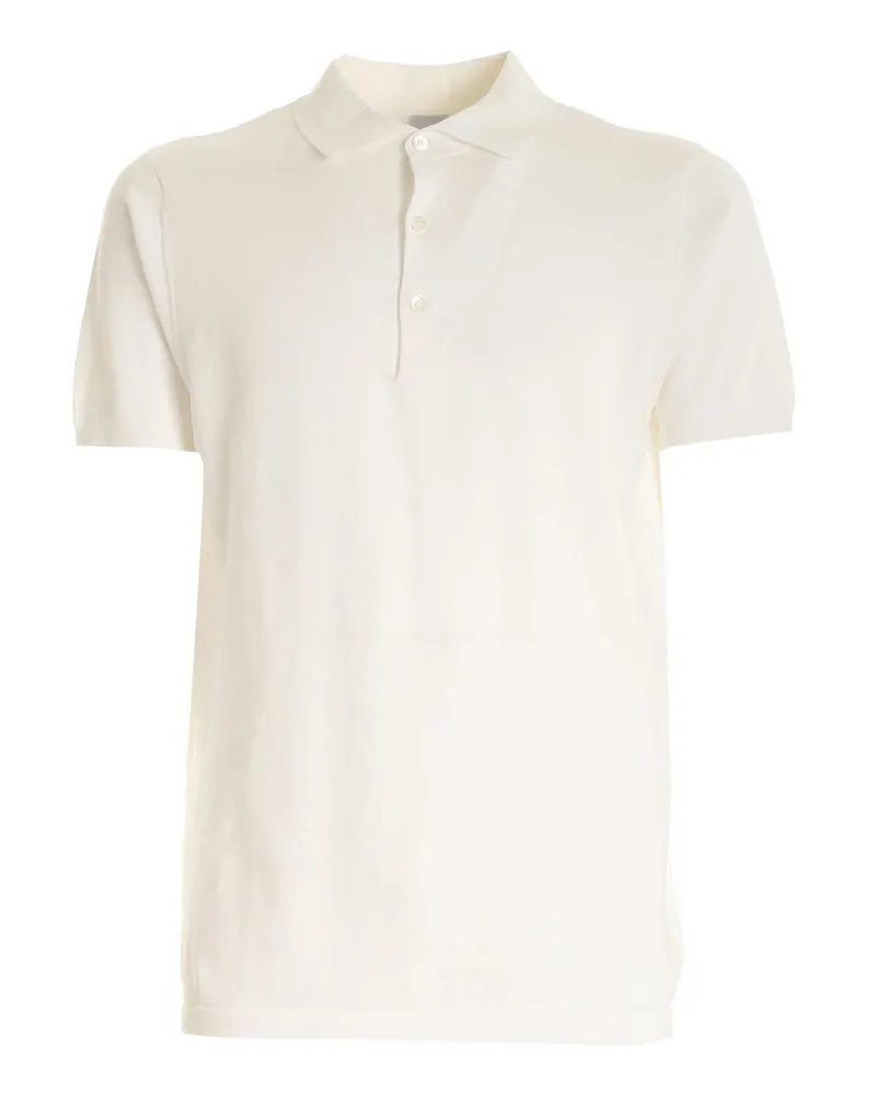 ASPESI Poloshirt - Weiß Weiß
