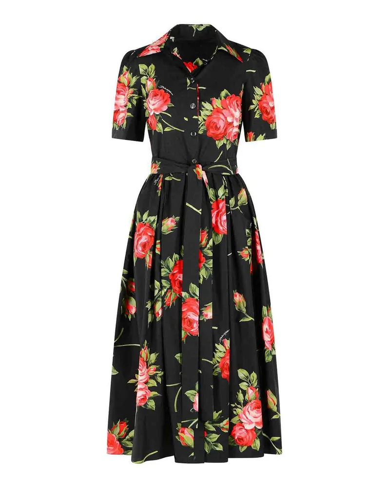 Dolce & Gabbana Kurzes Kleid - Schwarz Schwarz