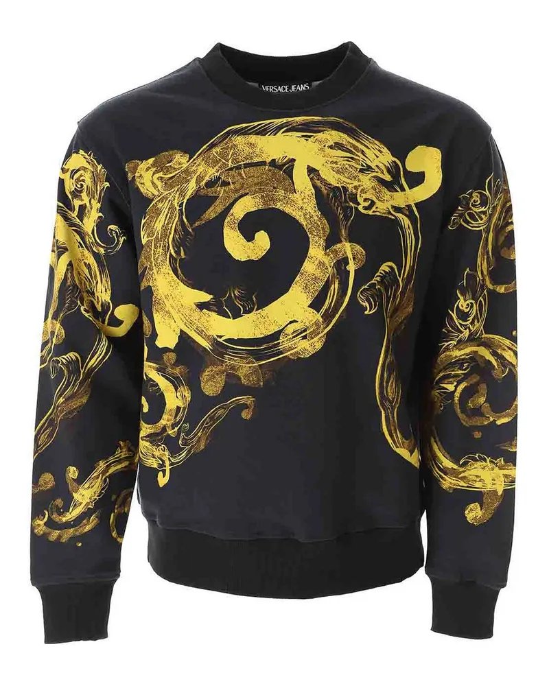 Versace Jeans Sweatshirt - Schwarz Schwarz
