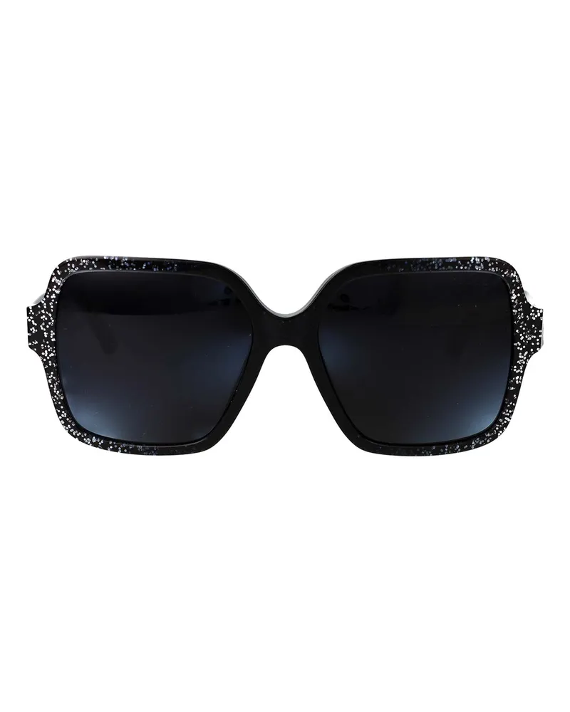 Jimmy Choo Sonnenbrille - Schwarz Schwarz