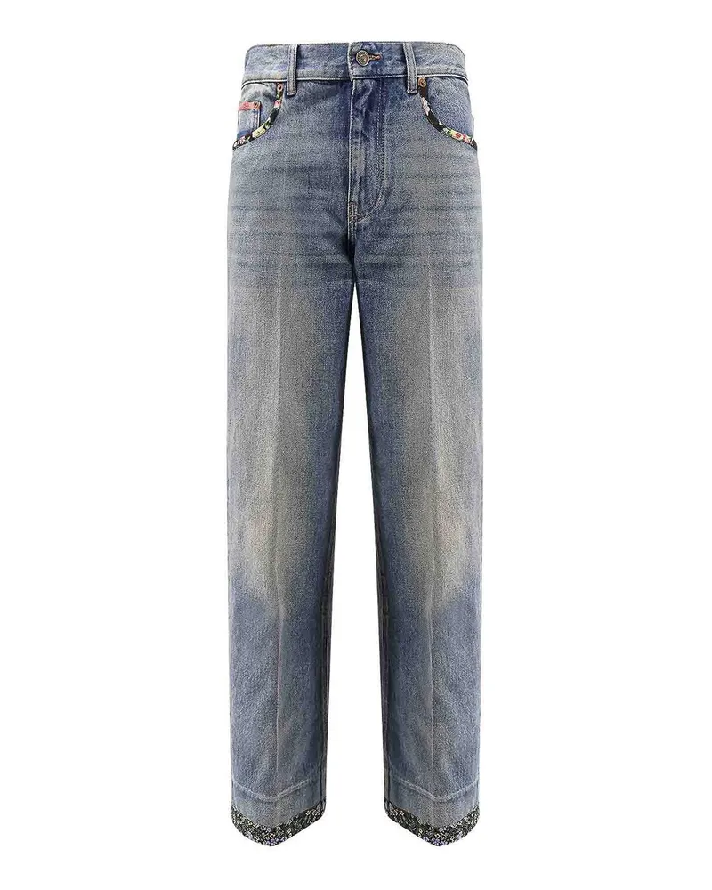 Valentino Garavani Bootcut Jeans - Blau Blau