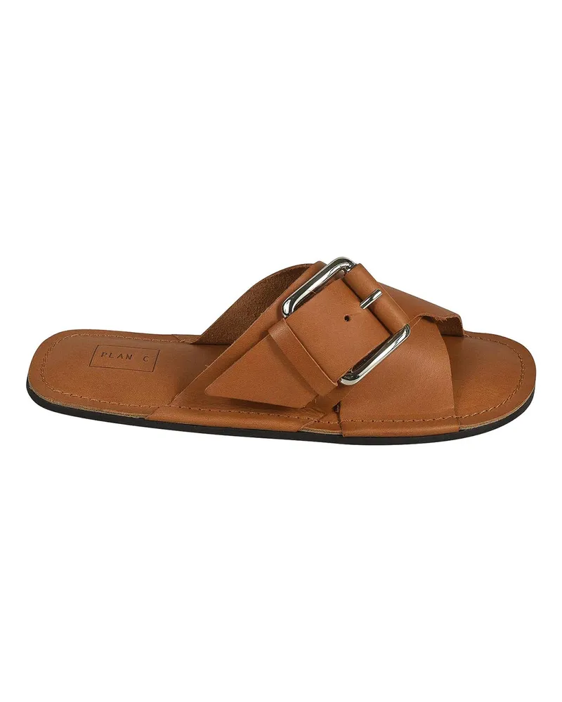 PLAN C Sandalen - Braun Braun