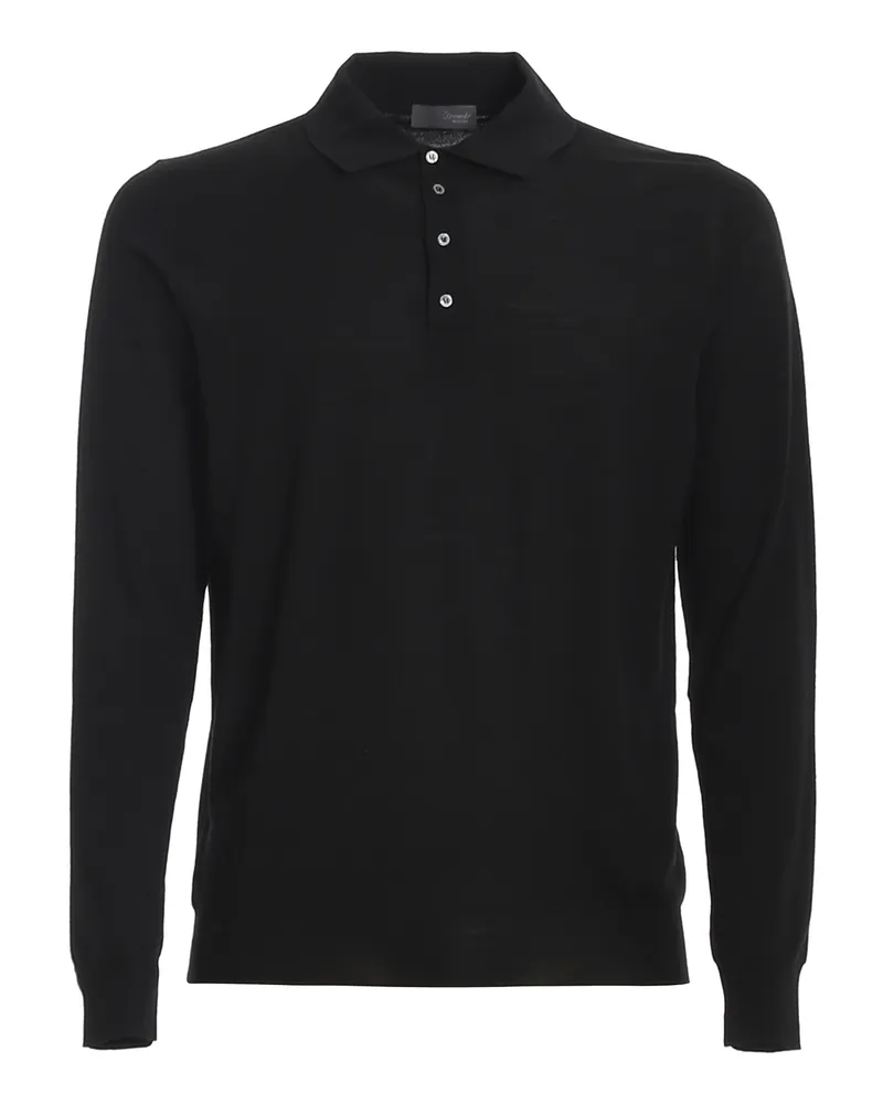 Drumohr  Rollkragenpullover - Schwarz Schwarz