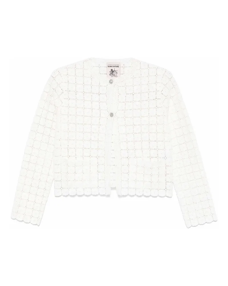 Semicouture Cardigan - Beige Beige