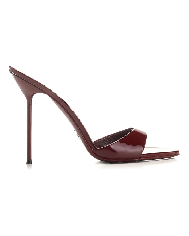 Paris Texas Mules - Dunkelrot Dunkelrot