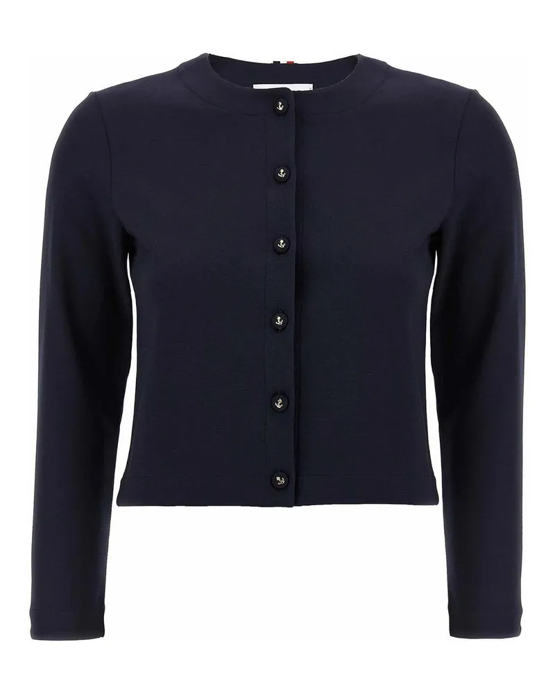 Thom Browne Cardigan - Blau Blau