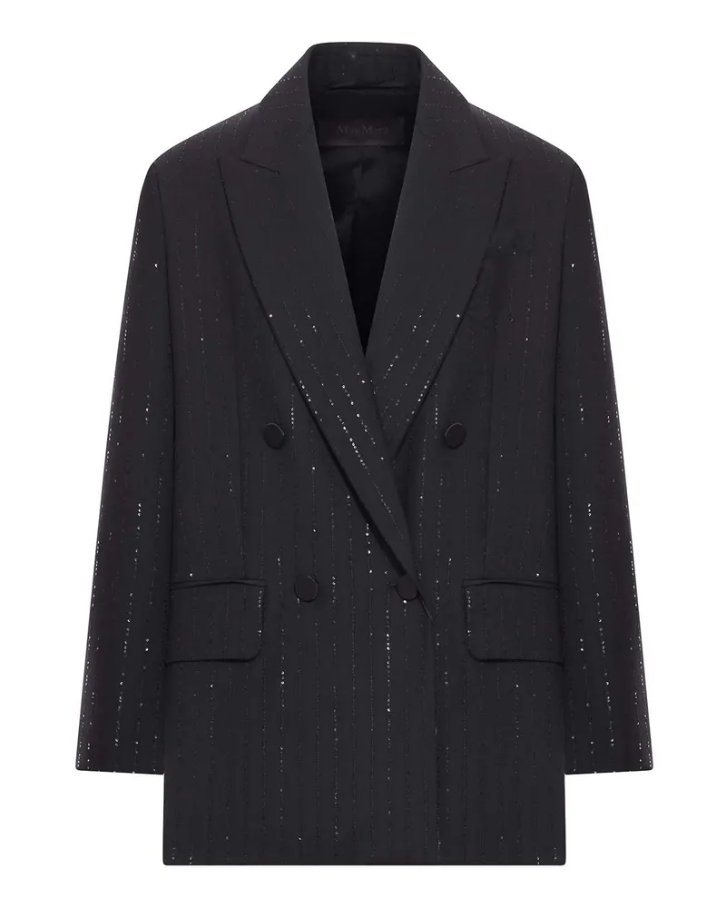 Max Mara Blazer - Schwarz Schwarz