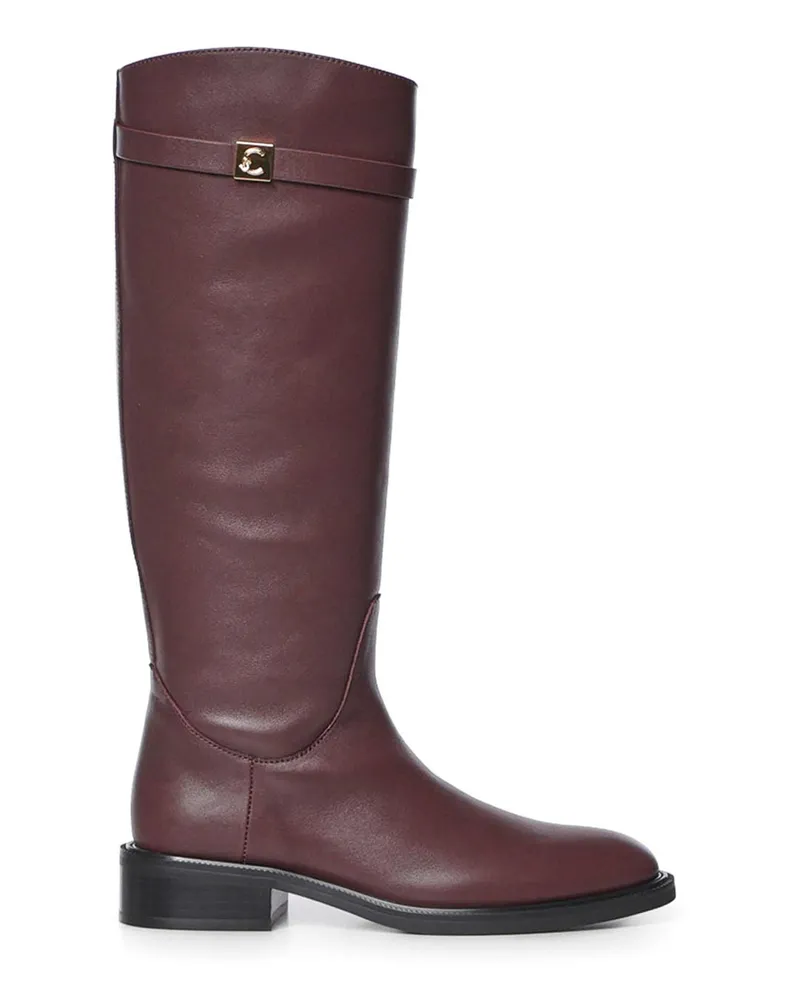 Coccinelle Stiefel - Dunkelrot Dunkelrot