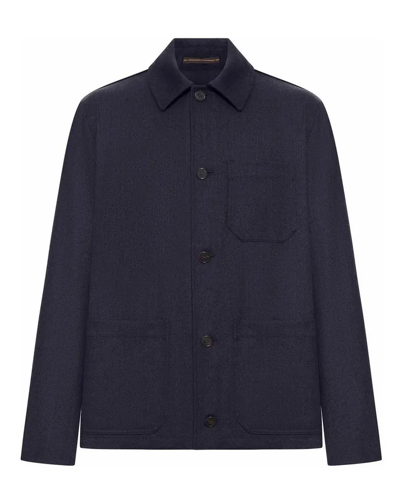 Incotex Casualjacke - Grau Grau