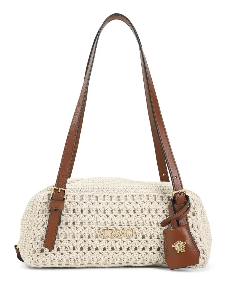 Versace Schultertasche - Beige Beige