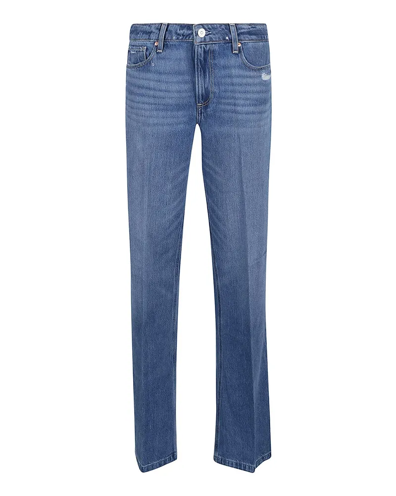 Paige Schlagjeans - Helles Jeansblau Helles