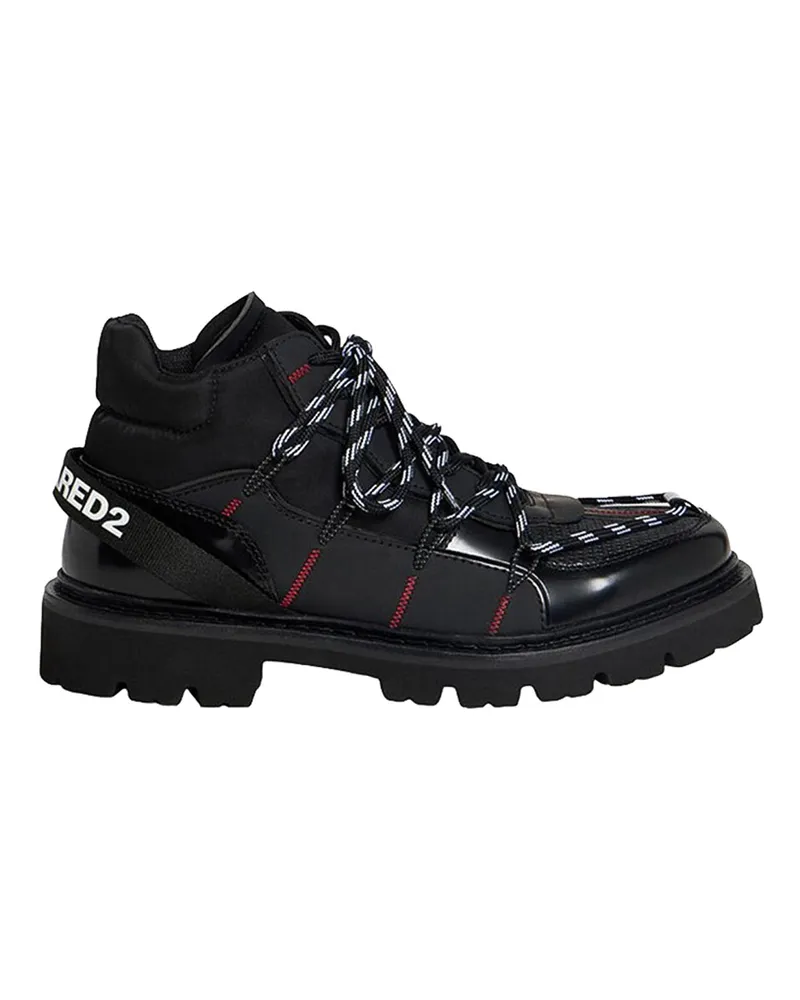 Dsquared2 Stiefeletten - Schwarz Schwarz