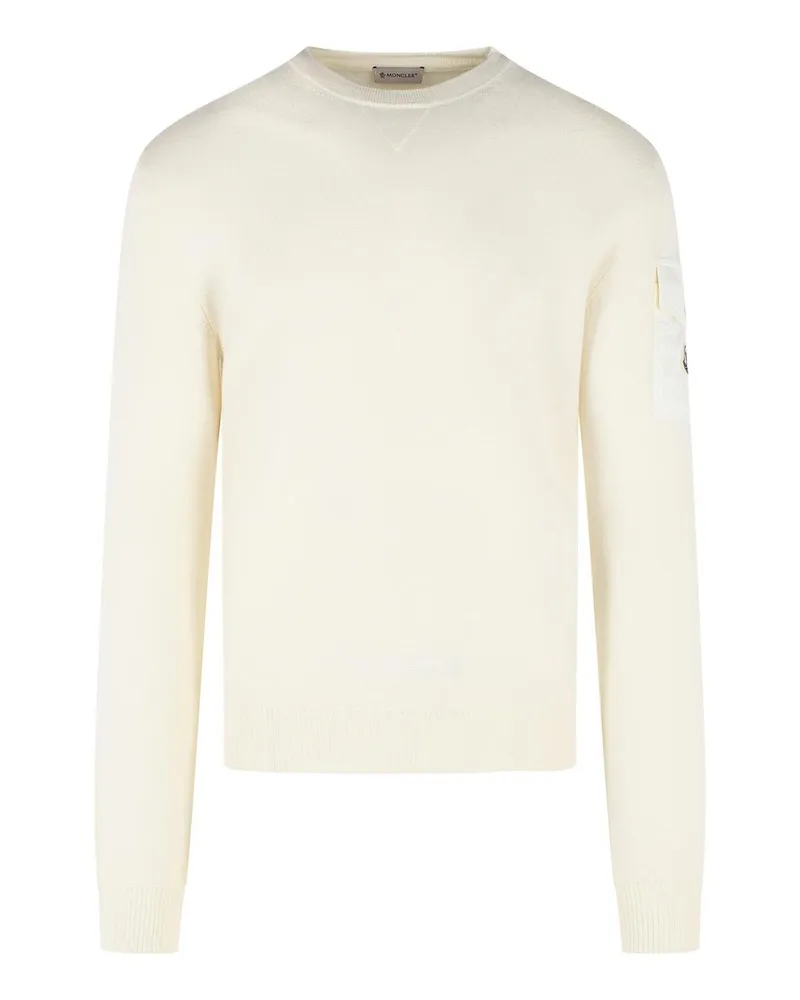 Moncler Sweatshirt - Weiß Weiß