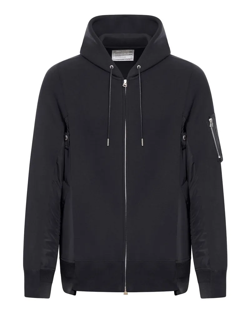 Sacai Sweatshirt - Schwarz Schwarz