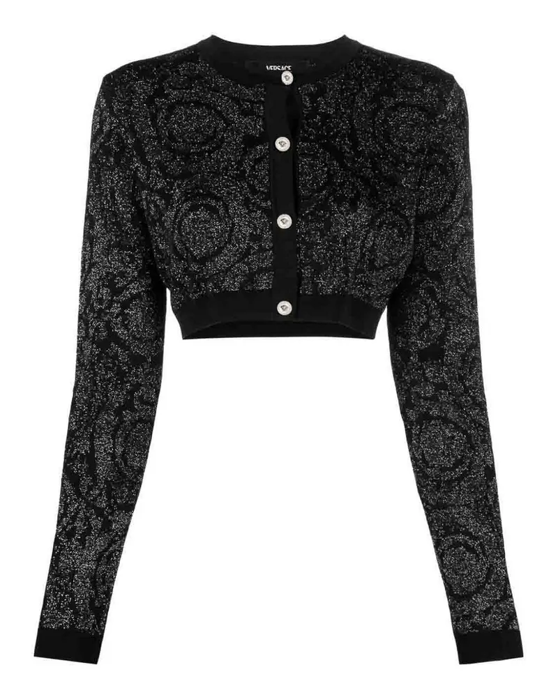 Versace Cardigan - Schwarz Schwarz