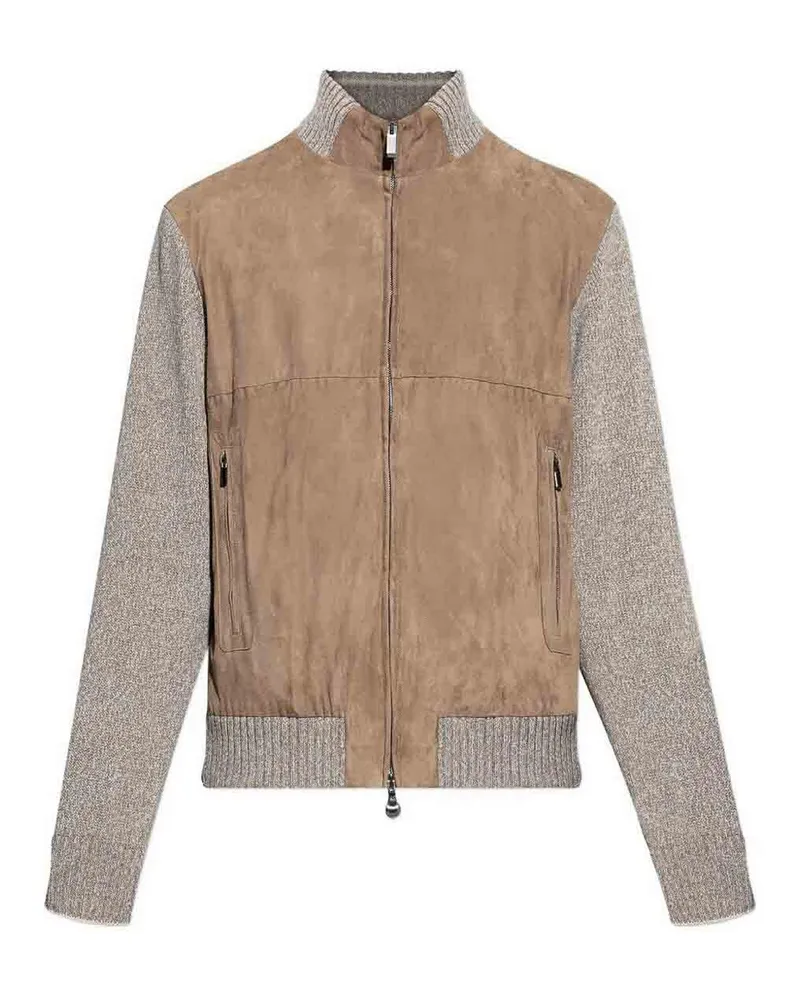 Paul & Shark Rundhalspullover - Beige Beige