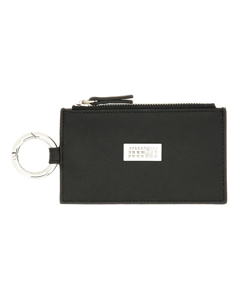 Maison Margiela Portemonnaie - Schwarz Schwarz