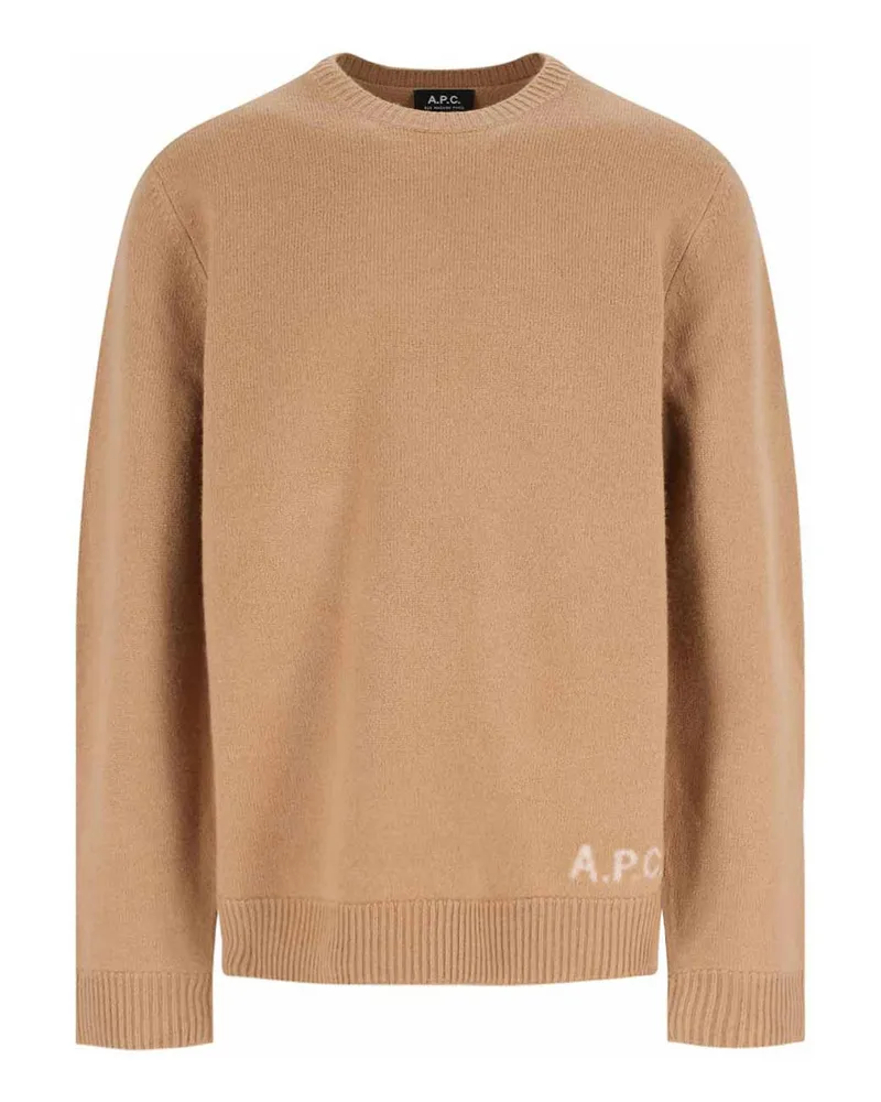 A.P.C. A. P.C. U-Boot-Pullover - Braun Braun
