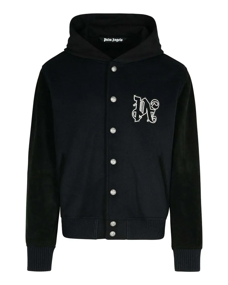 Palm Angels Bomberjacke - Schwarz Schwarz