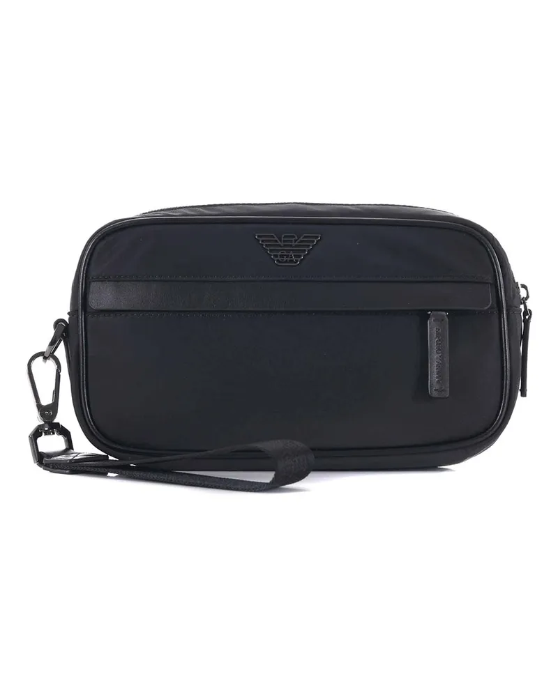 Emporio Armani Clutch - Schwarz Schwarz