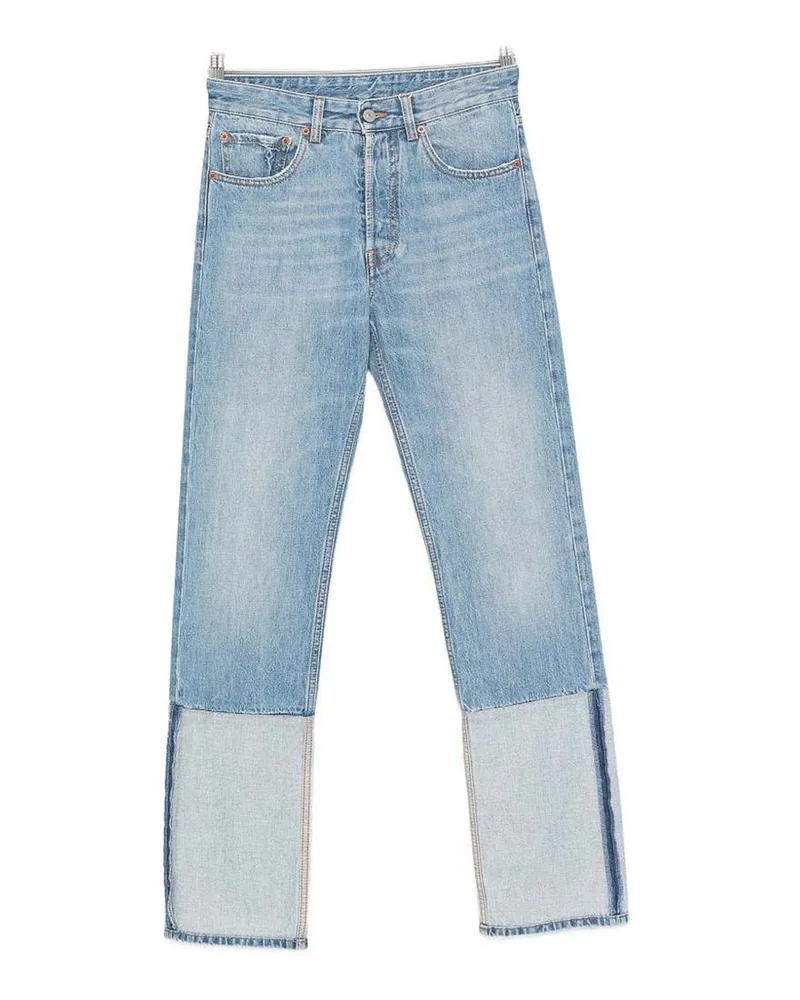 Maison Margiela Straight Leg Jeans - Hellblau Hellblau