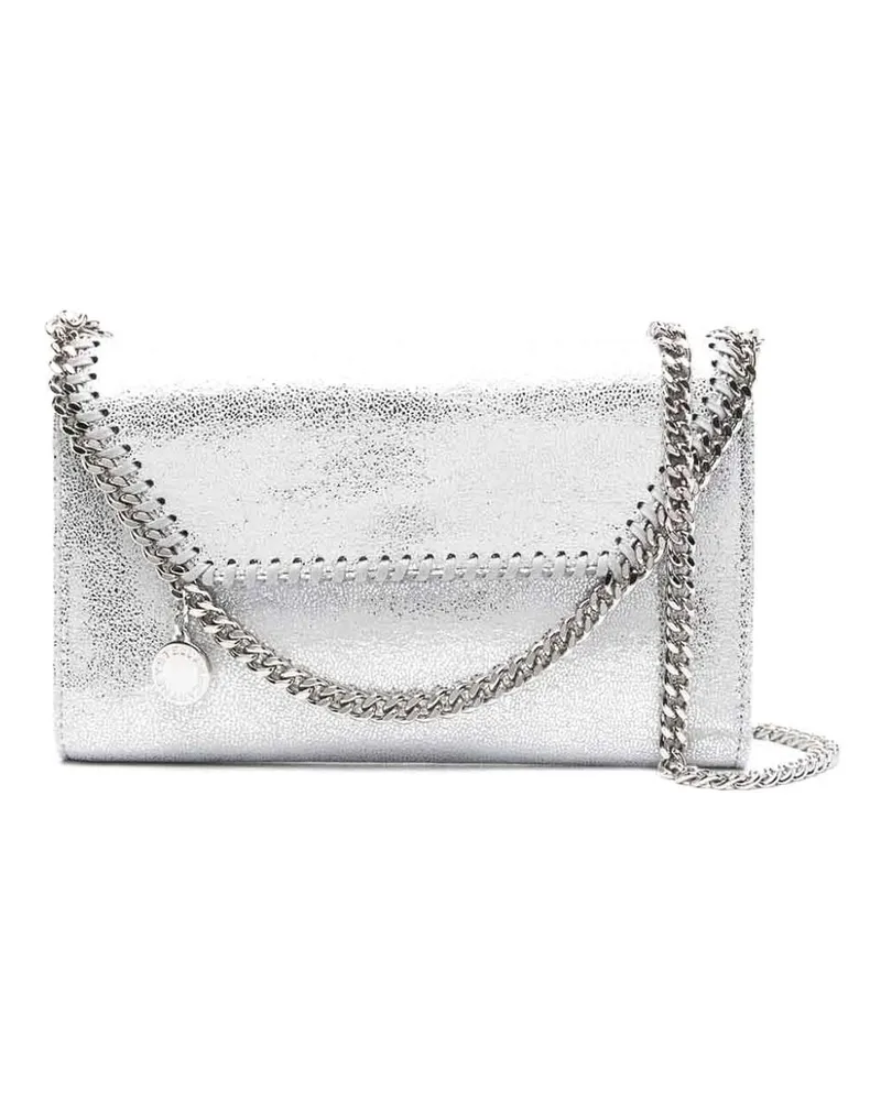 Stella McCartney Schultertasche - Silber Silber