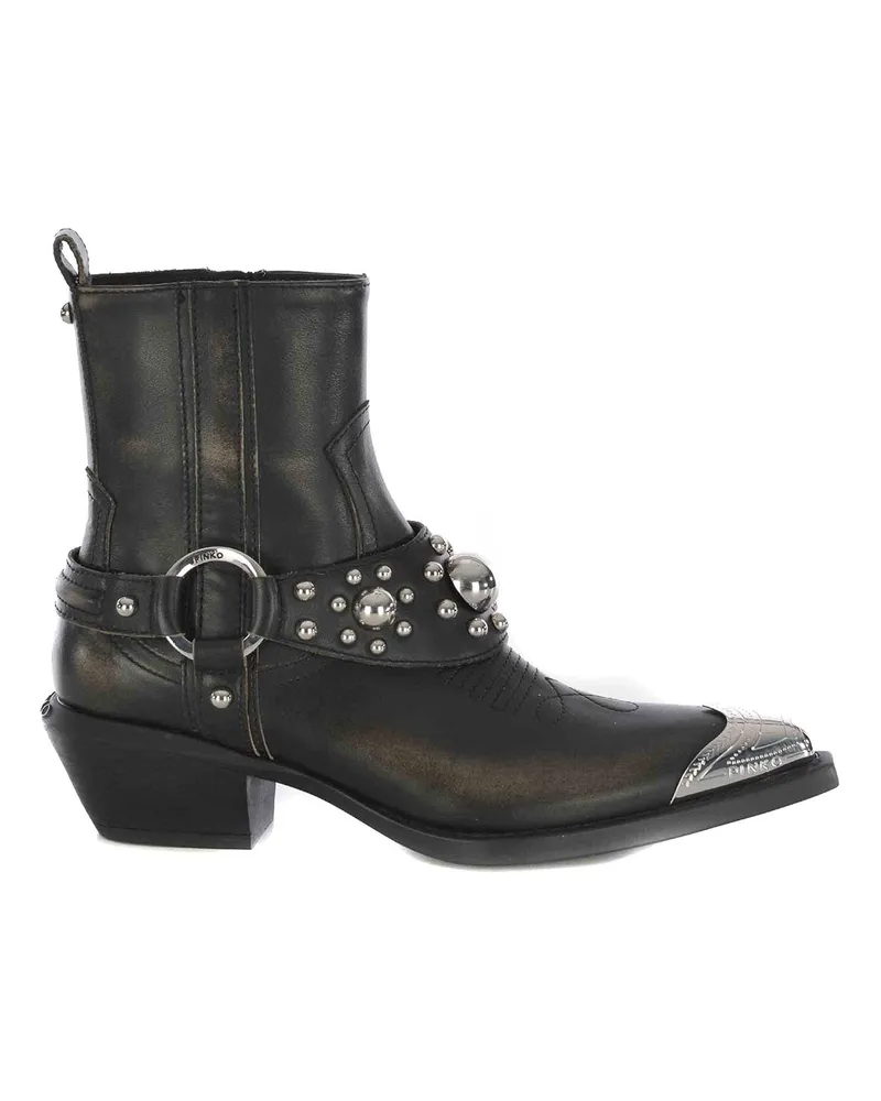 Pinko Stiefel - Schwarz Schwarz