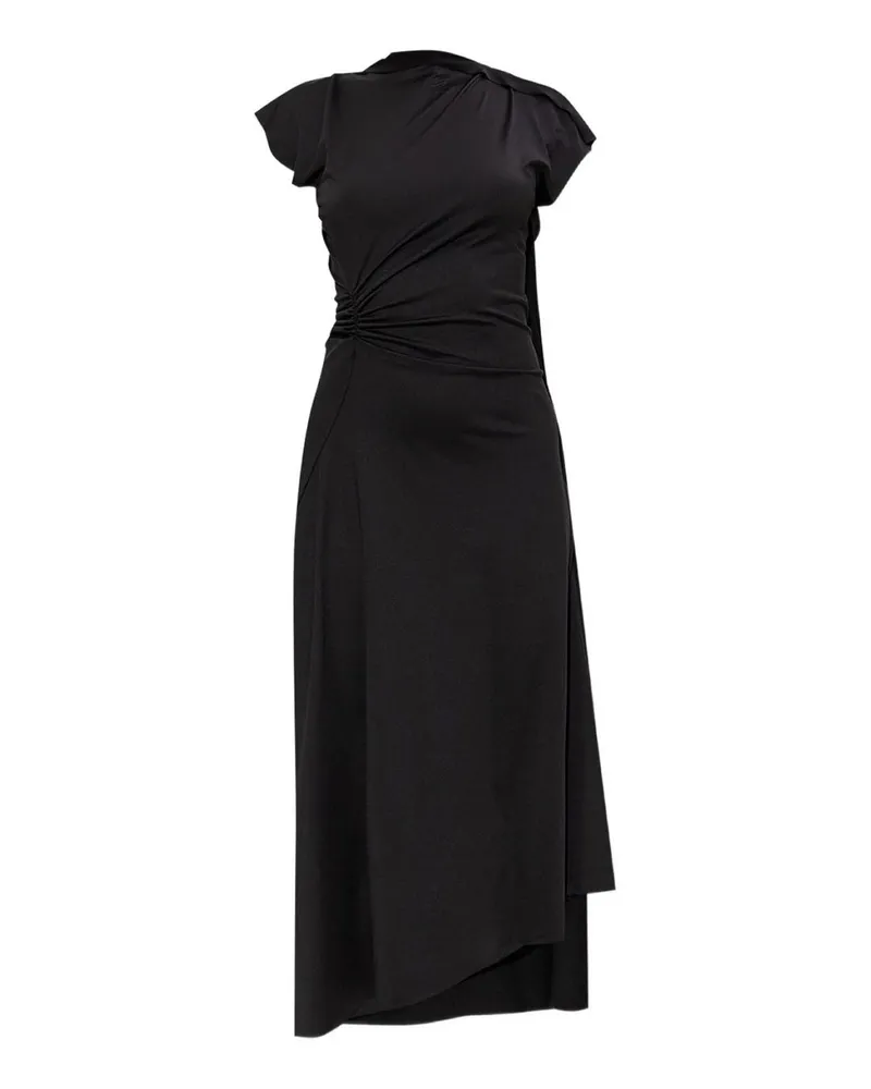 Victoria Beckham Knielanges Kleid - Schwarz Schwarz