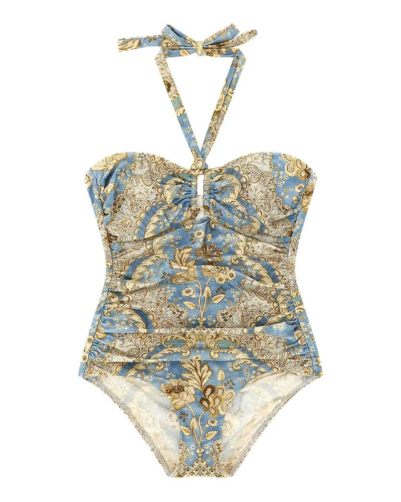 Zimmermann Badeanzug - Hellblau Hellblau