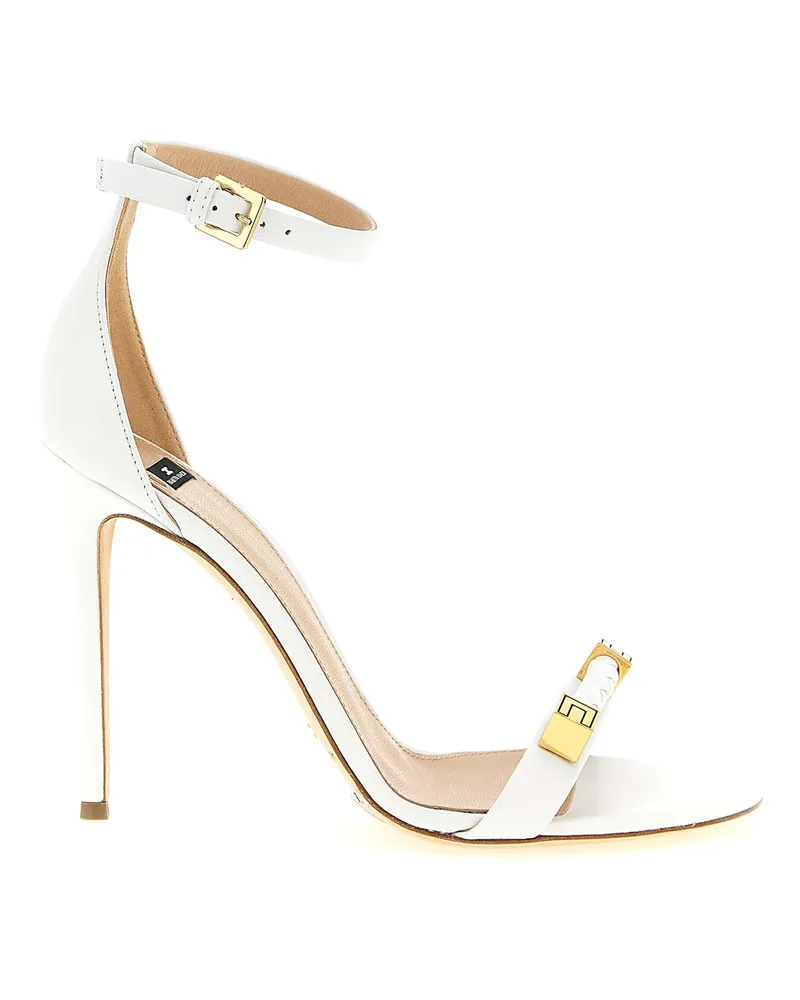 Elisabetta Franchi Sandalen - Weiß Weiß