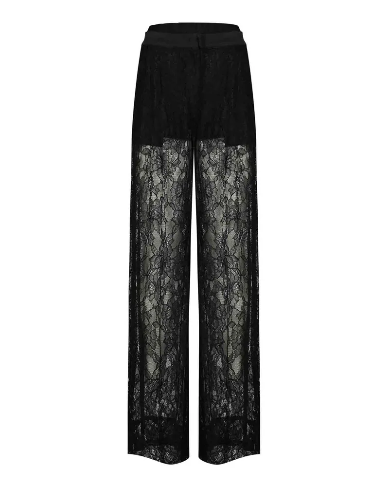 Pinko Casual Hose - Schwarz Schwarz