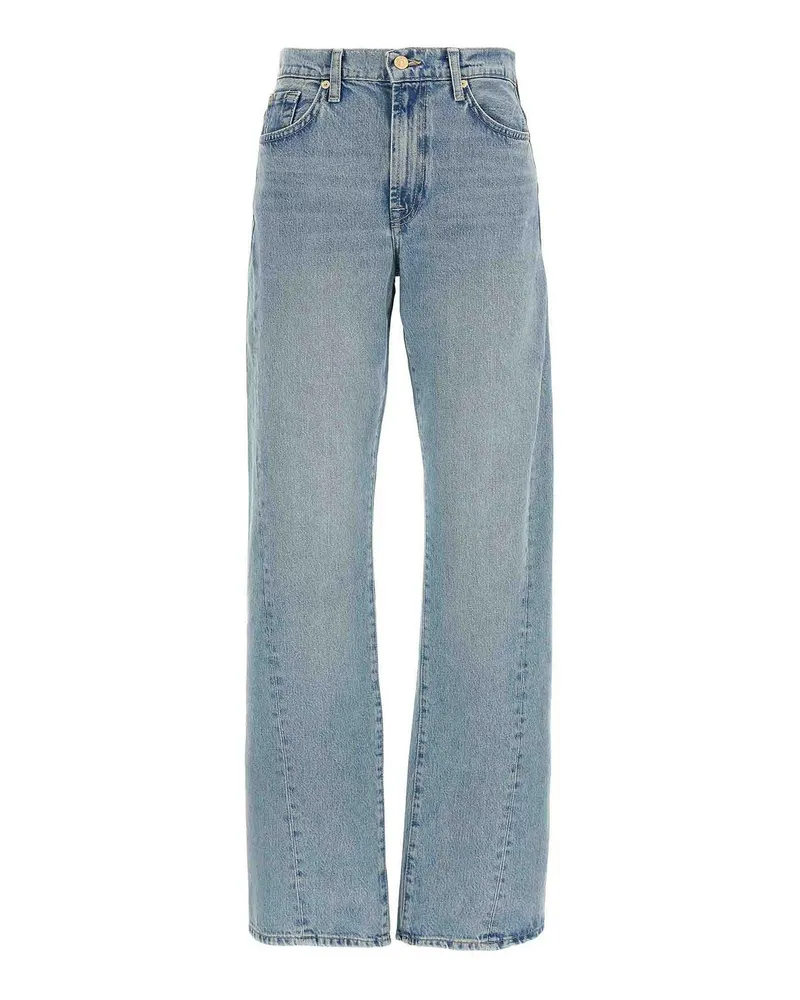7 for all mankind Bootcut Jeans - Hellblau Hellblau