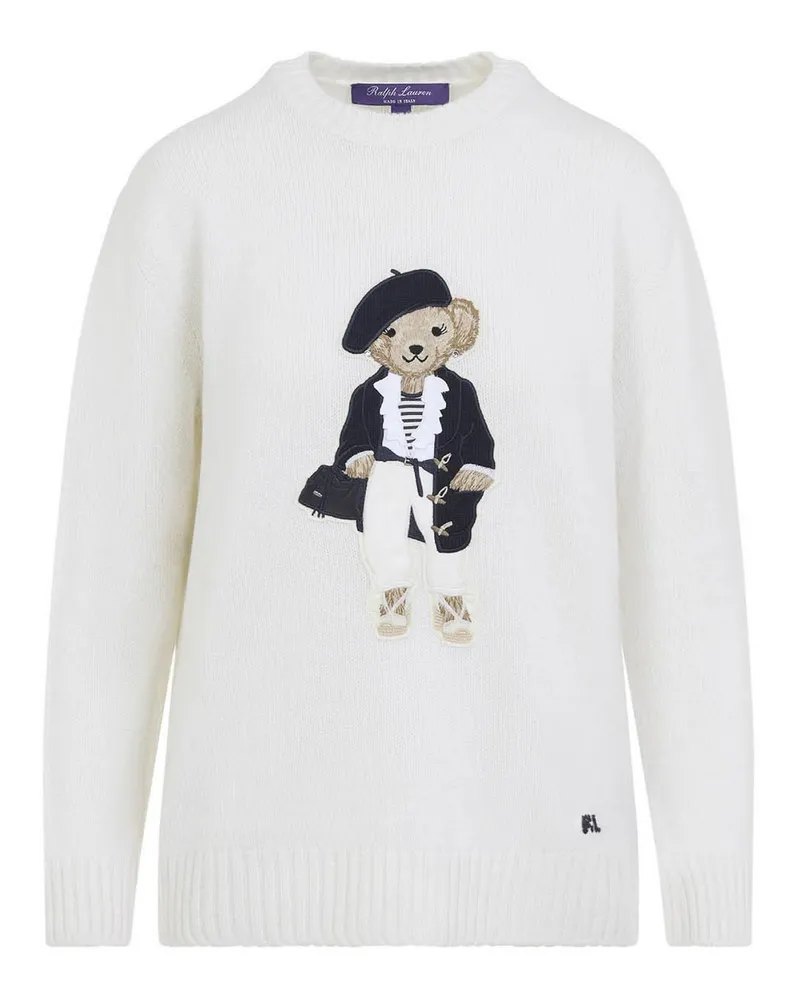 Ralph Lauren Rundhalspullover - Creme Creme