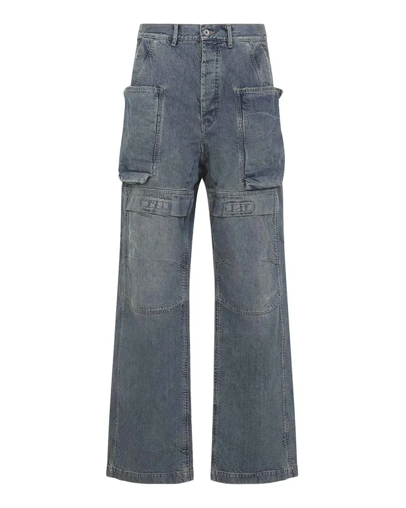 Rick Owens Casual Hose - Jeansblau Jeansblau