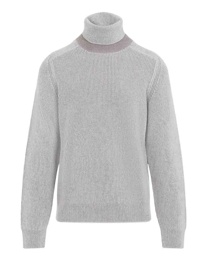 Etro Rundhalspullover - Grau Grau