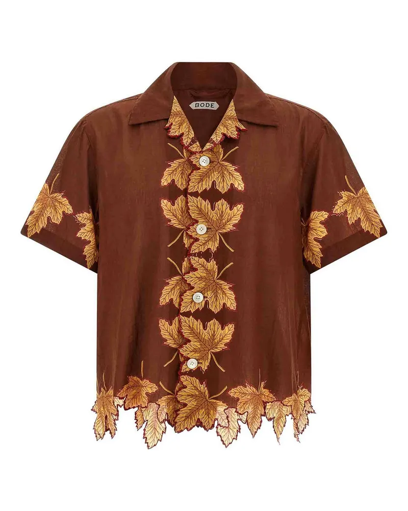 BODE Hemd - Braun Braun