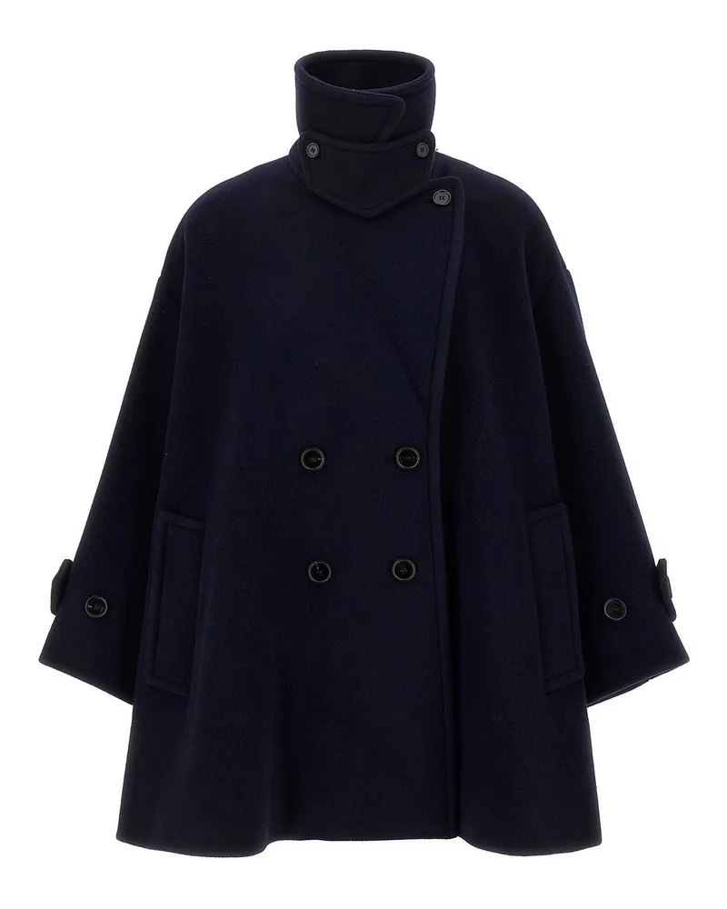 Chloé Kurzer Mantel - Blau Blau