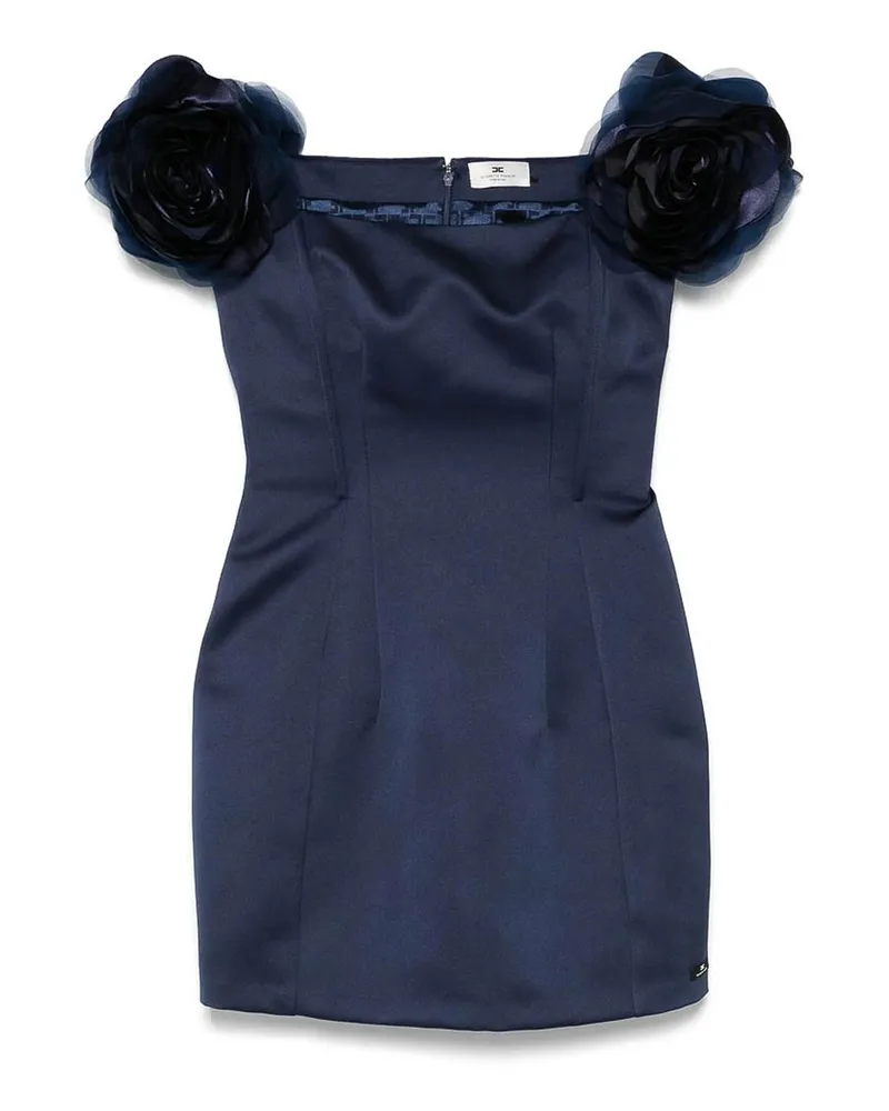 Elisabetta Franchi Knielanges Kleid - Blau Blau