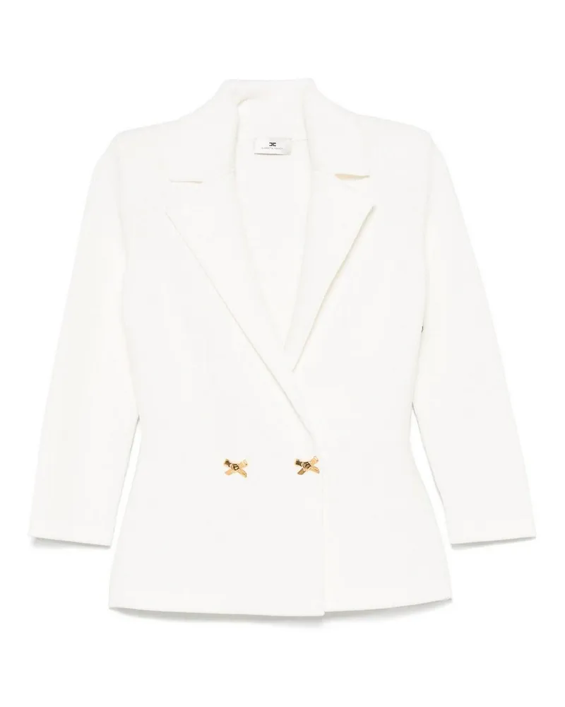 Elisabetta Franchi Blazer - Weiß Weiß