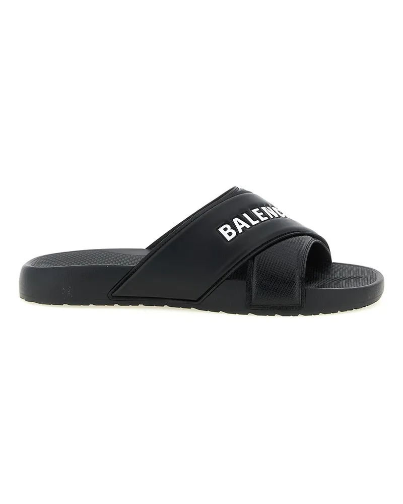 Balenciaga Zehentrenner - Weiß Weiß