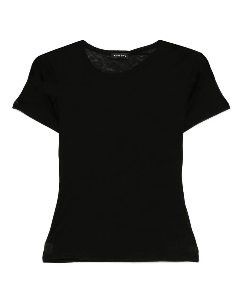 Anine Bing T-Shirt - Schwarz Schwarz