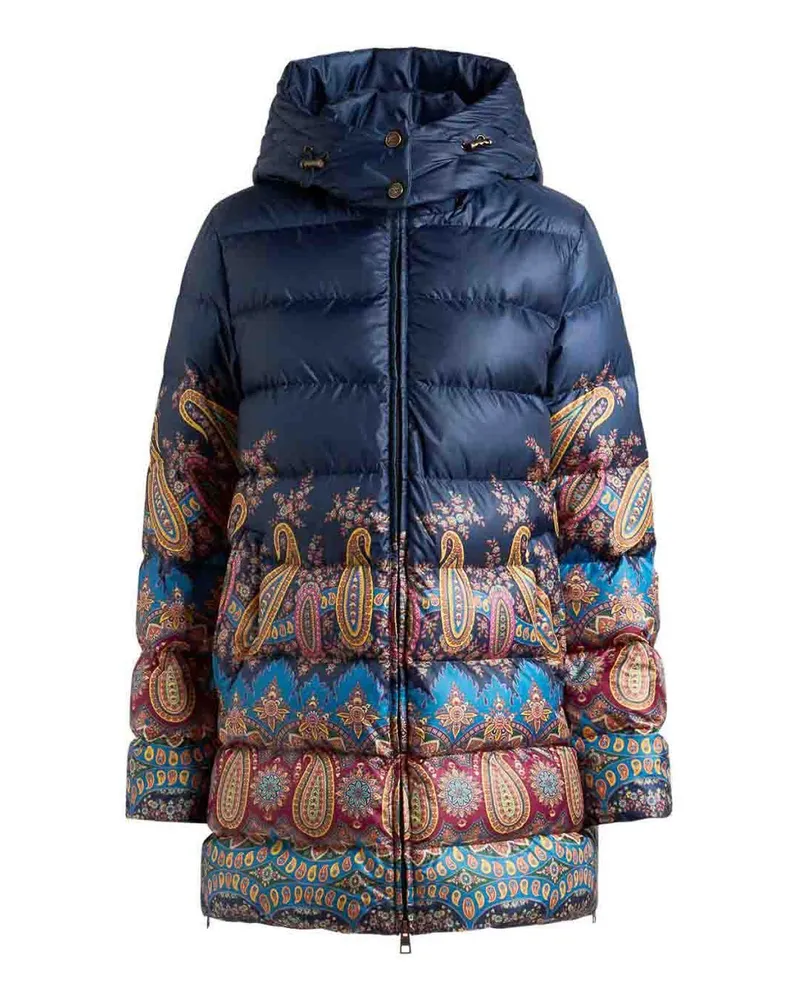 Etro Daunenjacke - Bunt Bunt