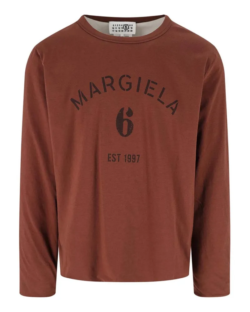 Maison Margiela T-Shirt - Braun Braun