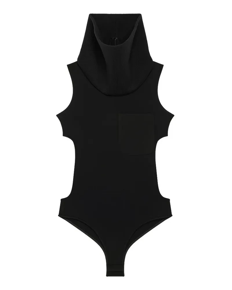 Courrèges Top - Schwarz Schwarz