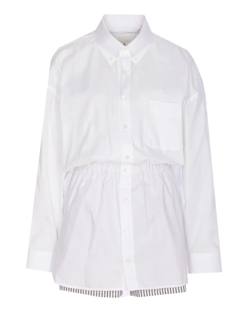 Maison Margiela Hemd - Weiß Weiß
