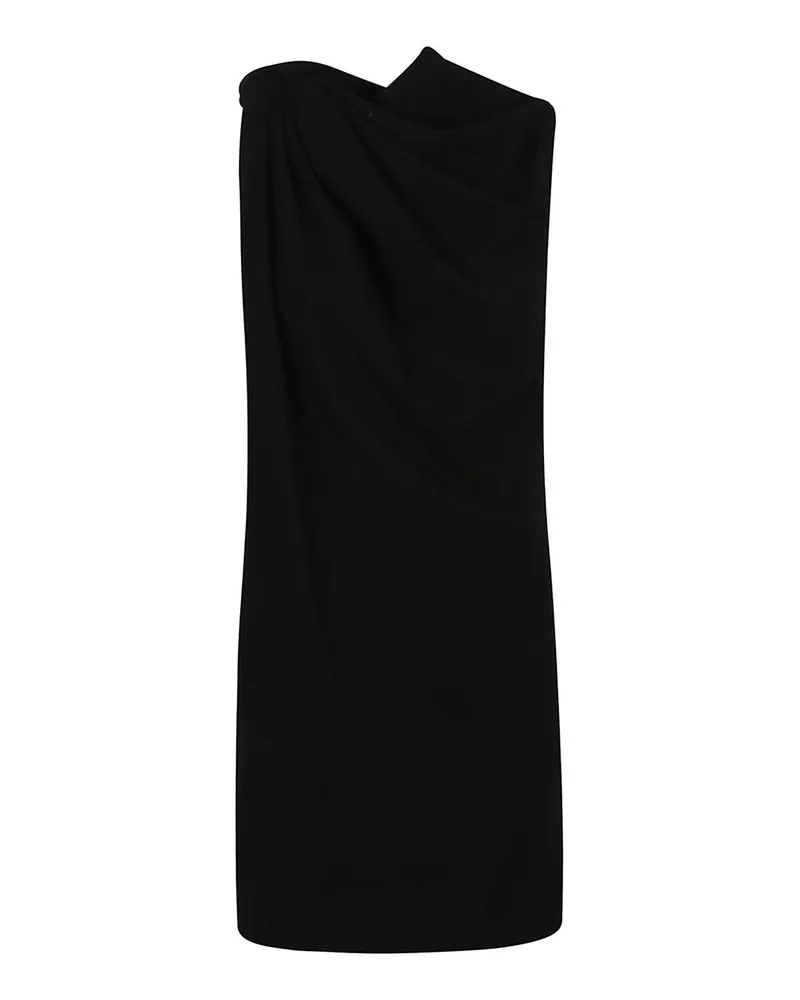 Alexander McQueen Knielanges Kleid - Schwarz Schwarz