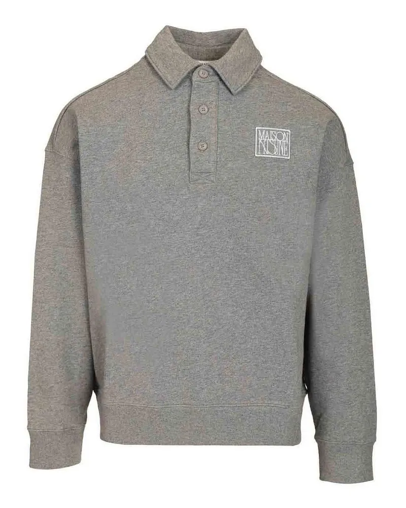 Kitsuné Poloshirt - Grau Grau